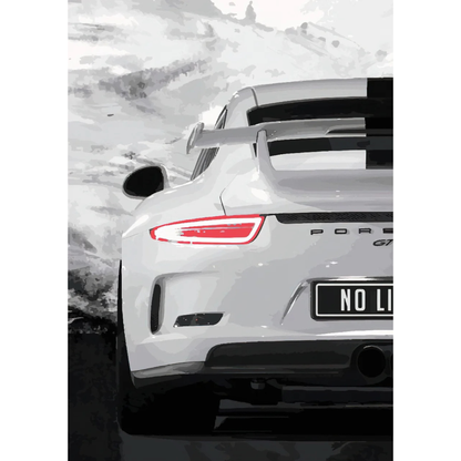 Porsche 911 GT3 RS Left Poster