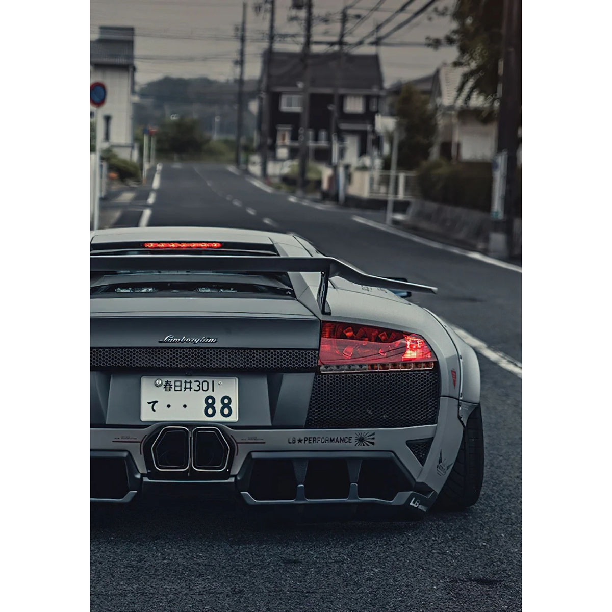 Lamborghini Murciélago Poster