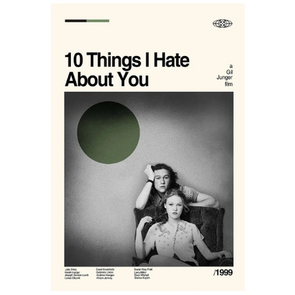 10 Things I Hate About You Poster