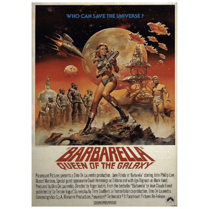 Barbarella Movie Poster