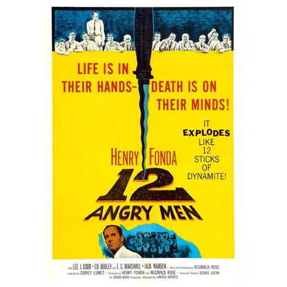 12 Angry Men Movie Poster