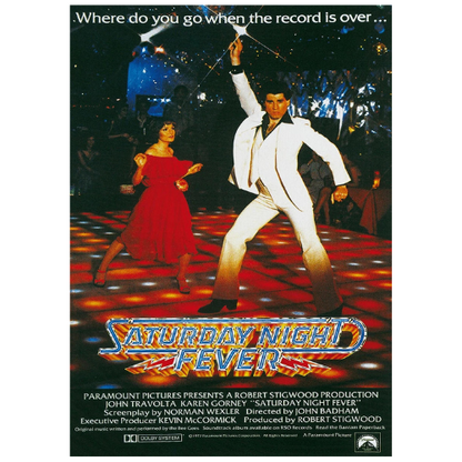 Saturday Night Fever Movie Poster