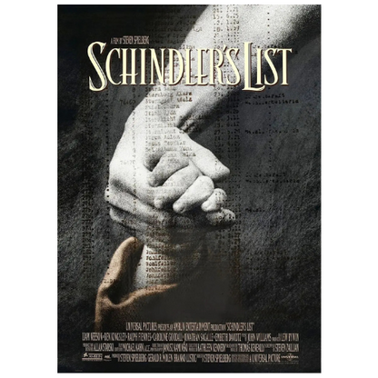 Schindler's List Movie Poster