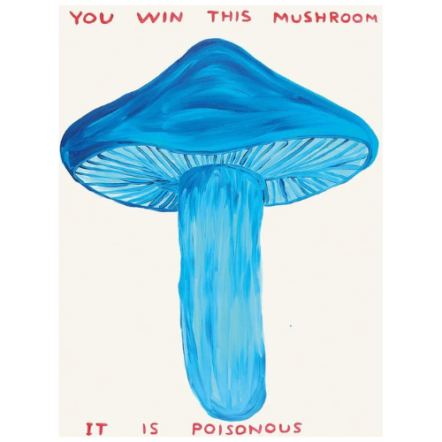 You Won This Mushroom Poster