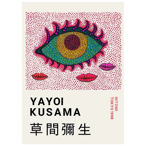 Eye and Lips Poster