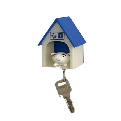 Crayon Shin-chan Shiro Dog House Key Holder