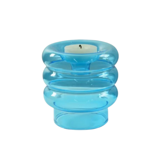 Wavy Candle Glass