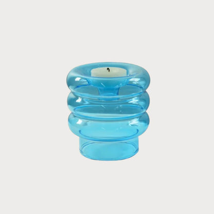 Wavy Candle Glass