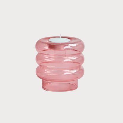 Wavy Candle Glass