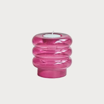 Wavy Candle Glass