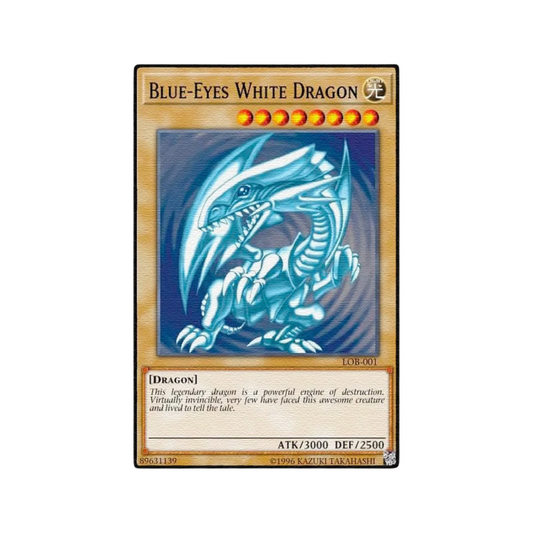 Yu-Gi-Oh! Blue-Eyes White Dragon Rug