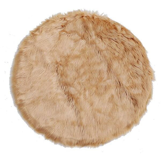 Camel Round Rug