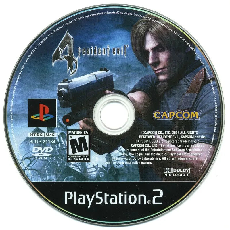Resident Evil 4 PS2 CD Rug