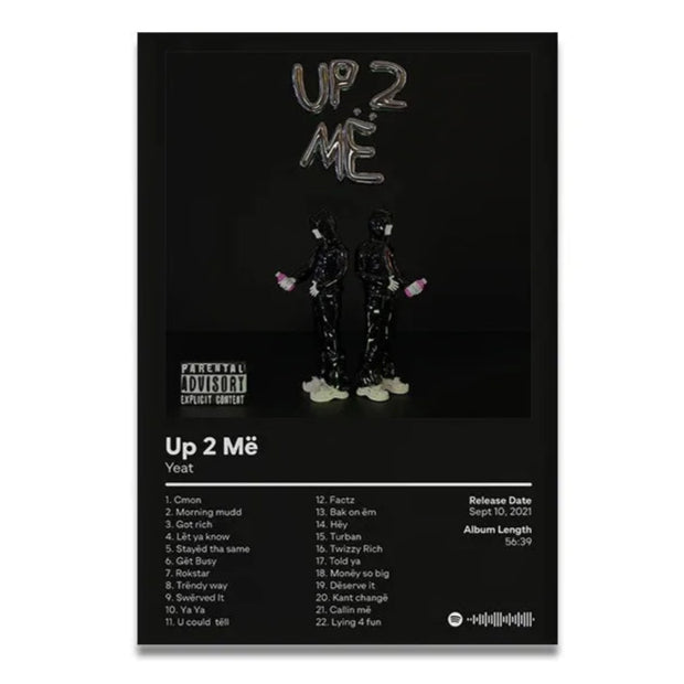 Yeat Up 2 Më Album Poster