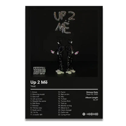 Yeat Up 2 Më Album Poster