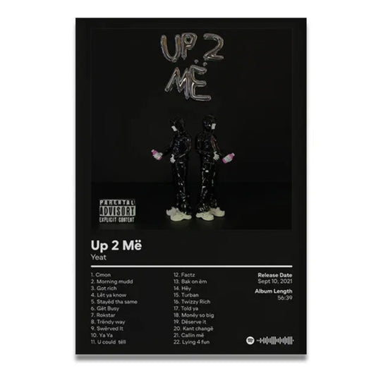 Yeat Up 2 Më Album Poster