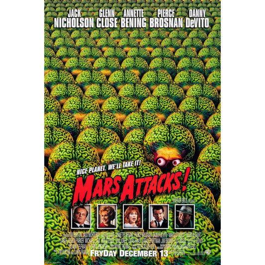 Mars Attacks! Movie Poster