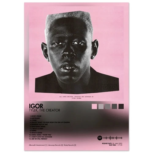 Tyler, The Creator Igor Album Poster