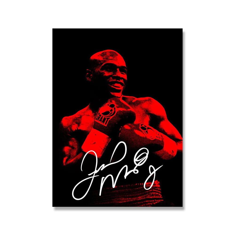 Floyd 'Money' Mayweather Jr. Boxing Poster