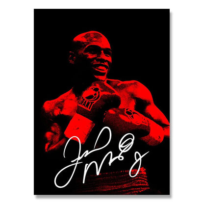 Floyd 'Money' Mayweather Jr. Boxing Poster