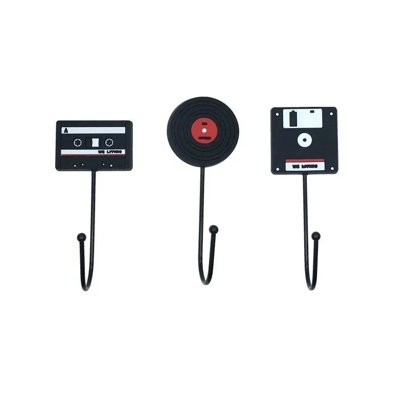 Retro Musical Wall Hooks