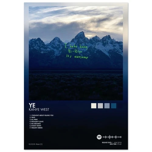 Kanye West ye Album Poster