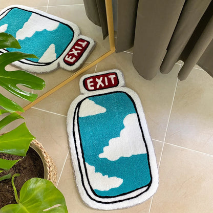 Plane Exit Rug