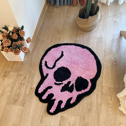 Melting Skull Rug