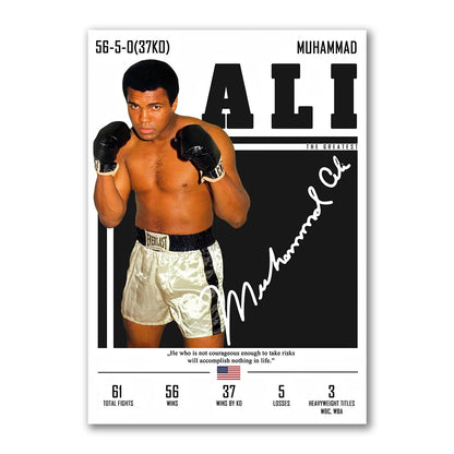 Muhammad 'The Greatest' Ali Boxing Legend Poster