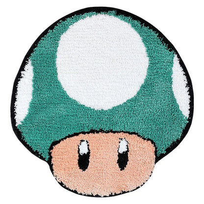 Super Mario Mushroom Rug