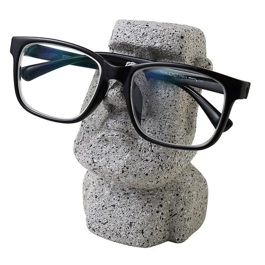 Moai Head Glasses Holder