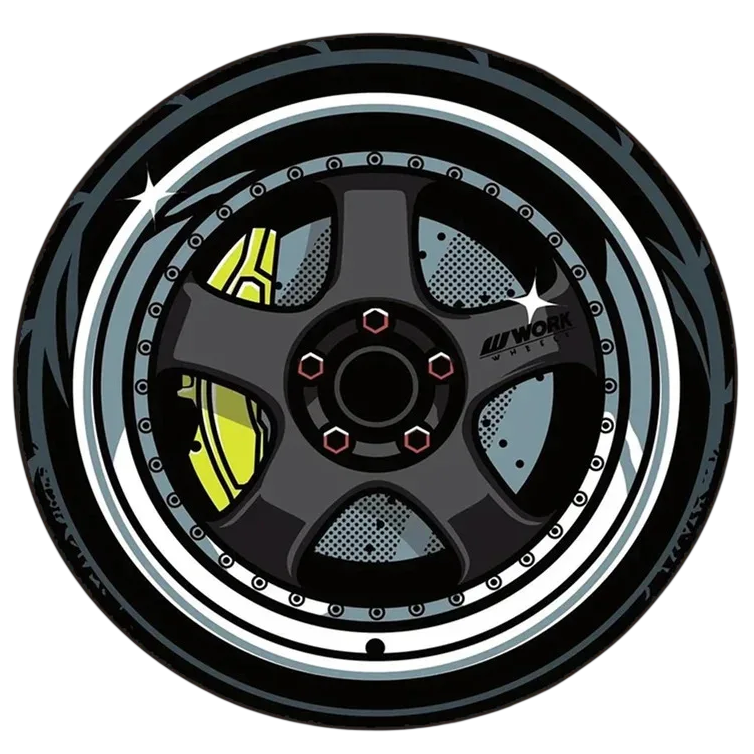 WORK Meister S1 Wheel Rug