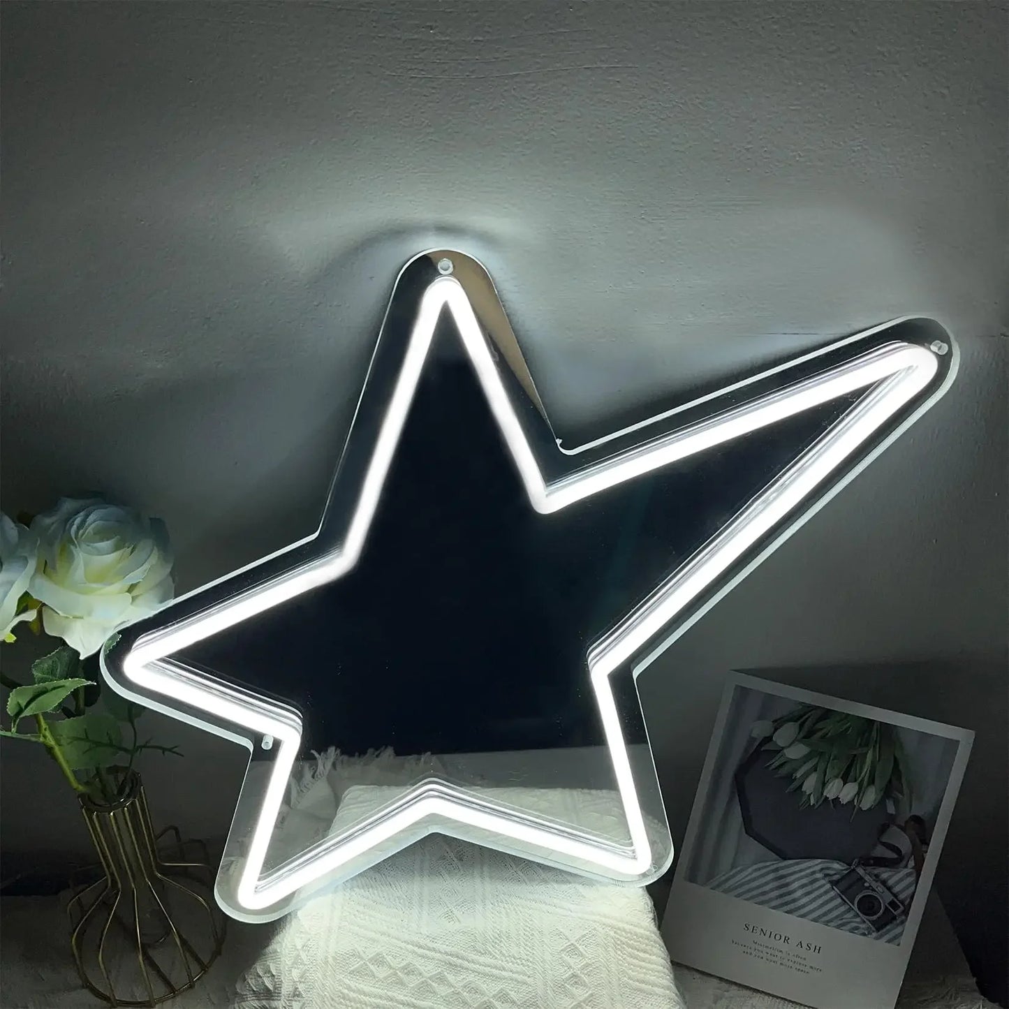 Star Neon Mirror