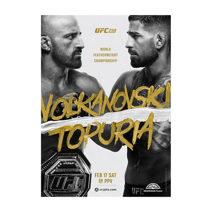 UFC 298: Volkanovski vs. Topuria Event Poster