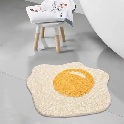 Sunny Side Up Egg Rug