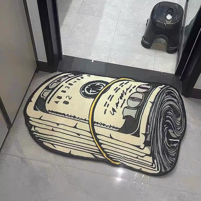 Money Stack Rug