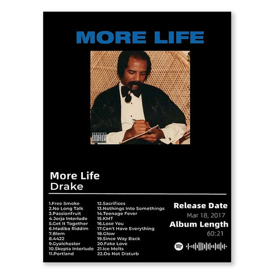 Drake More Life Album Poster