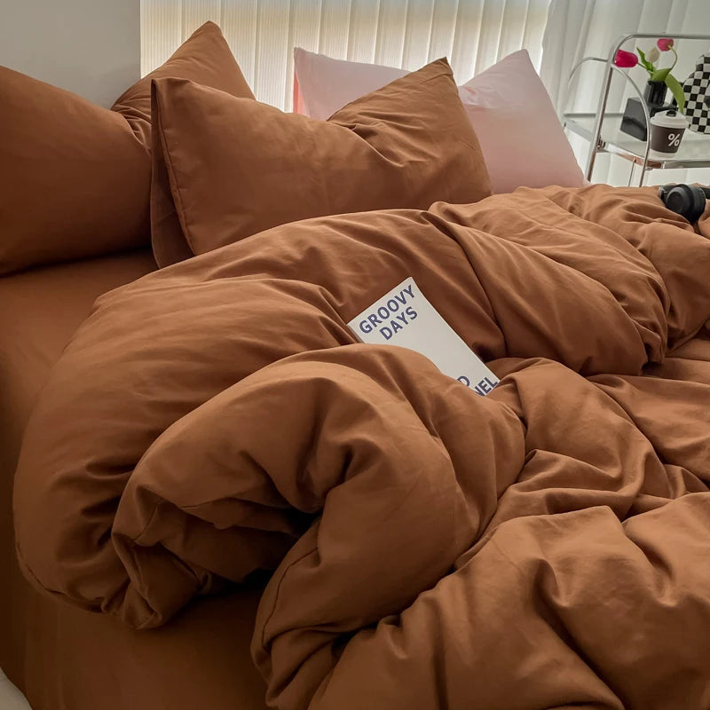 Caramel Bedding Set