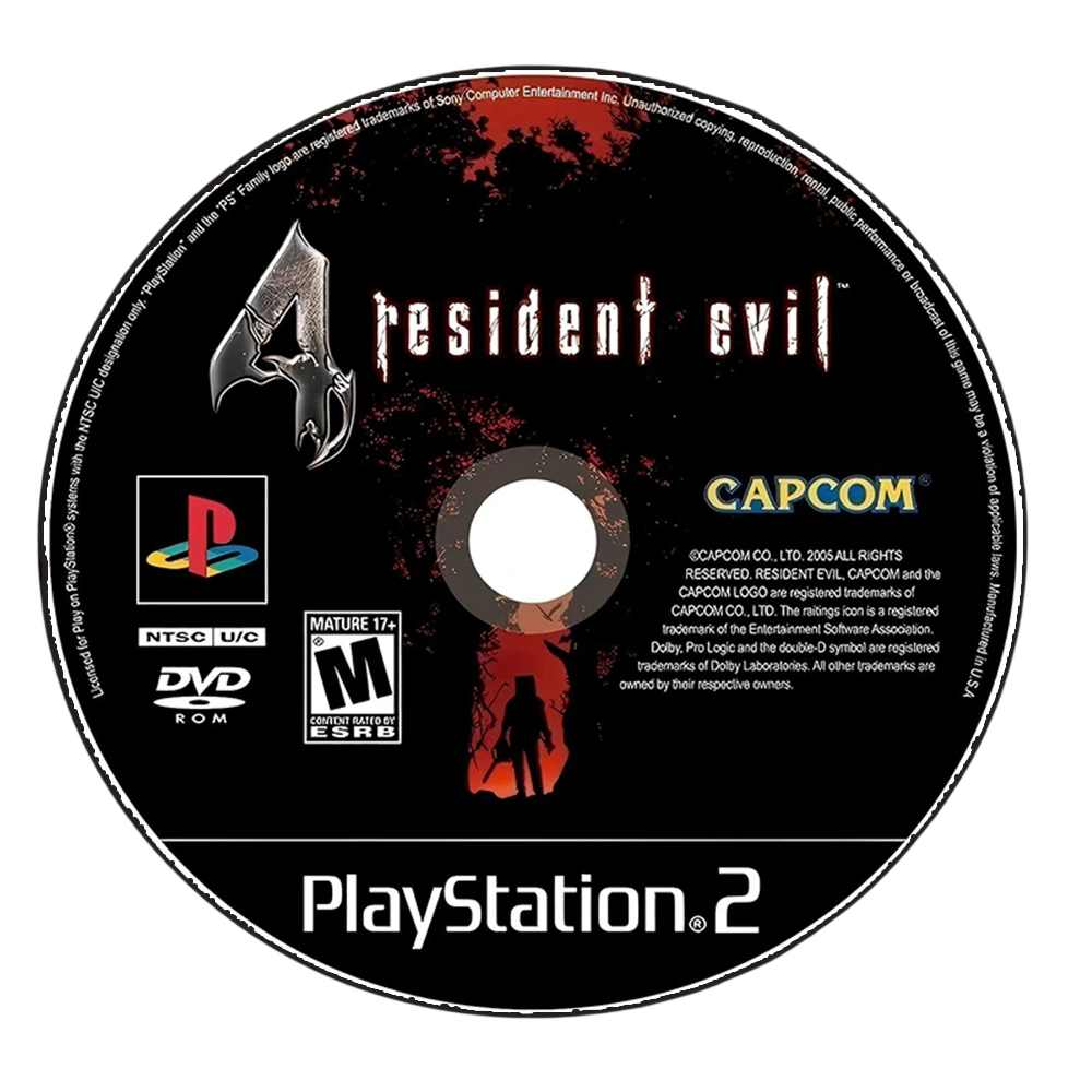 Resident Evil 4 PS2 CD Rug