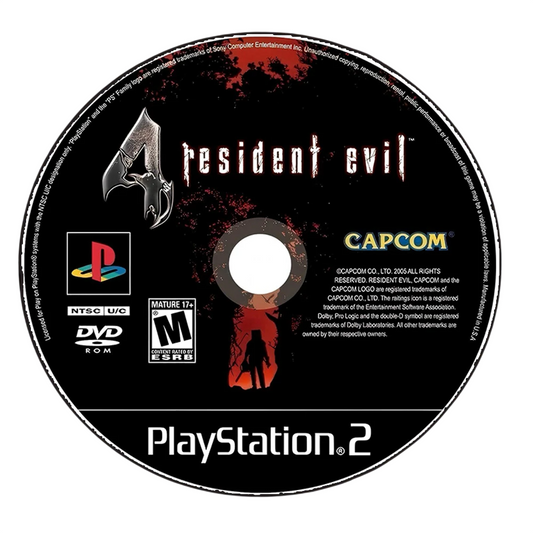 Resident Evil 4 PS2 CD Rug