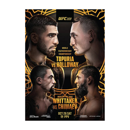 UFC 308: Topuria vs. Holloway Event Poster