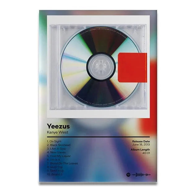 Kanye West Yeezus Album Poster