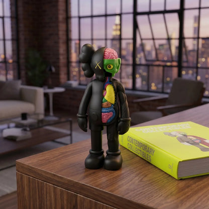 KAWS Companion Flayed 'Black'