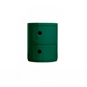 Componibili Style Barrel Storage Side Table