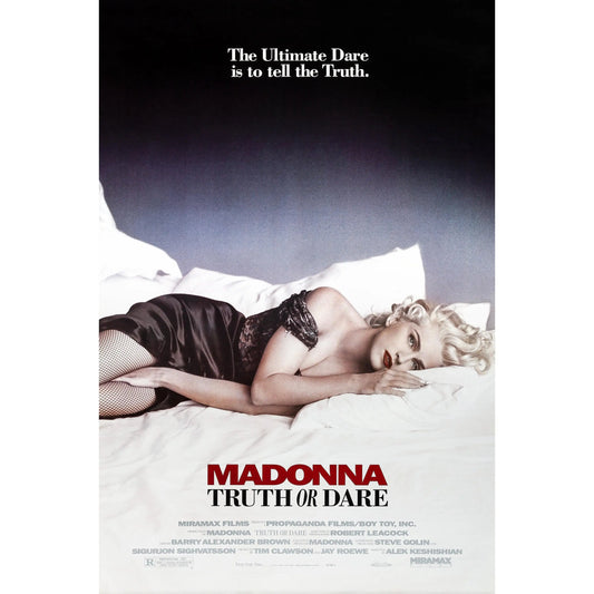 Madonna: Truth or Dare Movie Poster