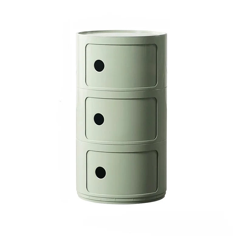 Componibili Style Barrel Storage Side Table