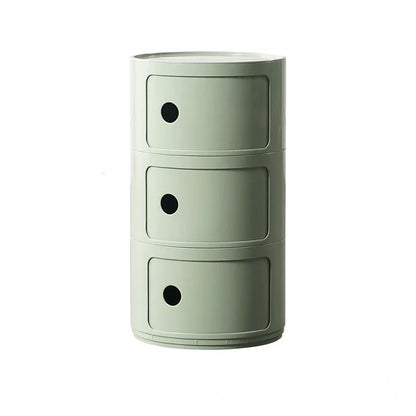Componibili Style Barrel Storage Side Table