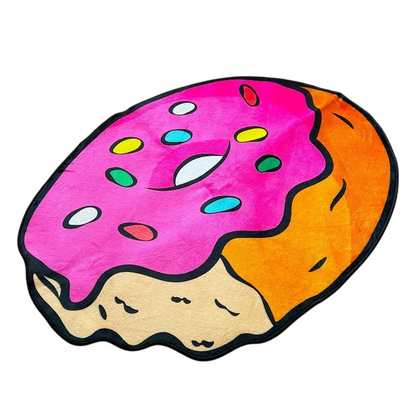 Sprinkle Frosted Doughnut Rug