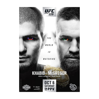 UFC 229: Khabib vs. McGregor Event Poster