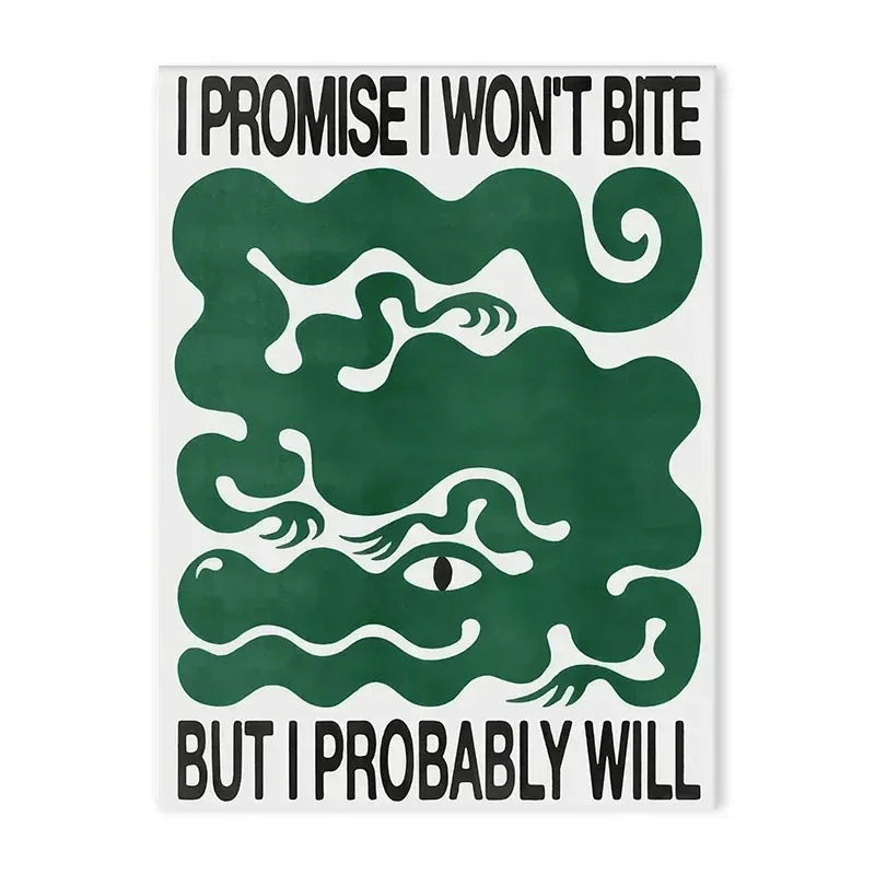 I Won't Bite Poster
